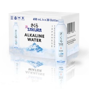 SAKURA Alkaline Water 650mL