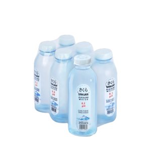 SAKURA Alkaline Water 250mL(Pack Of 6 Bottles)